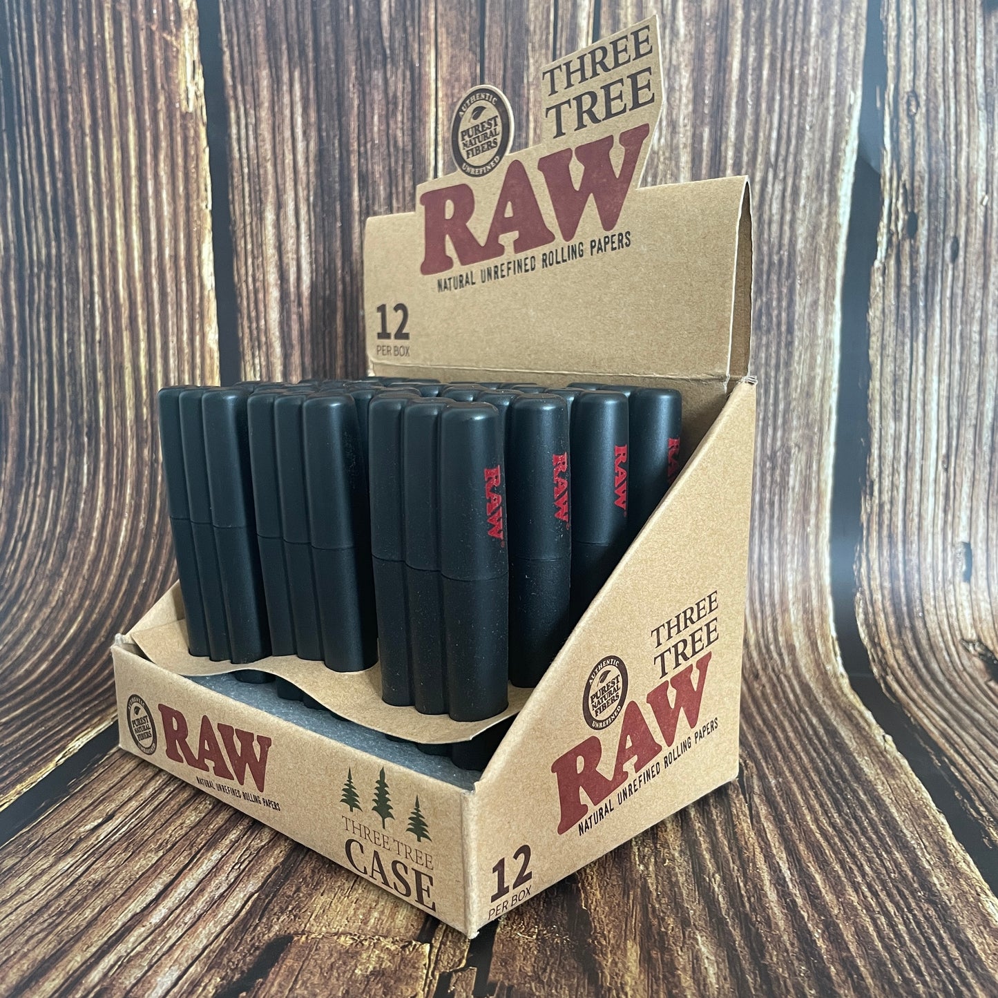 Raw Three Cone Case No-Smell + Waterproof
